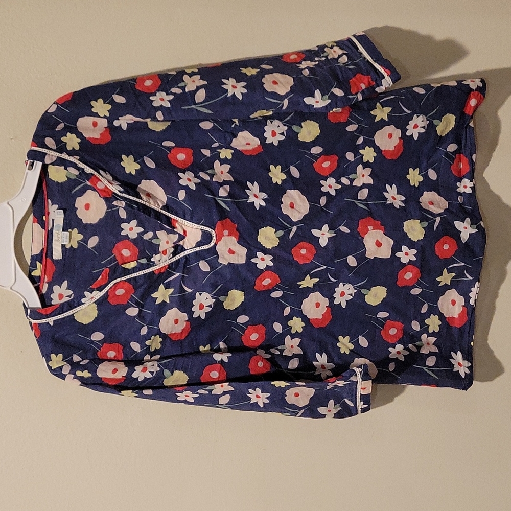 ❤BODEN RETRO FLORAL 100% COTTON TUNIC TOP, 4